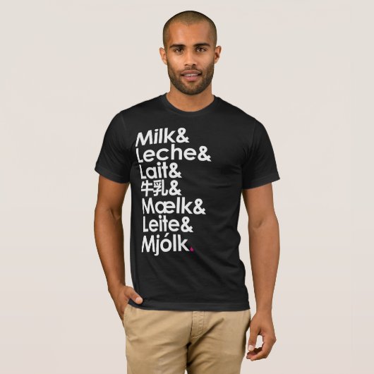 Milch ist unsere Liebe T-Shirt (Vorne ganz)