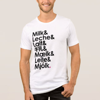 Milch ist unsere Liebessprache (Weiß) Tri-Blend Shirt