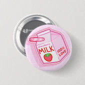 Milch-Knopf Button (Vorne & Hinten)