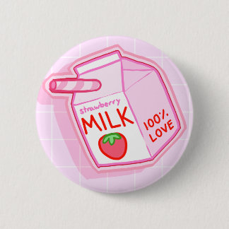 Milch-Knopf Button
