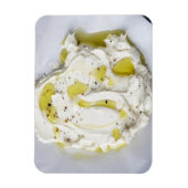 Milch, Lebensmittel, Getränke, Mascarpone, Käse Magnet (Vertikal)