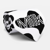 Milch-Mann-Kuh-Druck-Krawatte Krawatte (Gerollt)