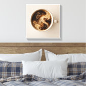 Milch mit Kaffee Leinwanddruck (Insitu (Schlafzimmer))