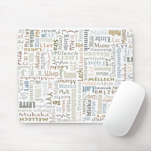 Milch Mousepad (Mit Mouse)