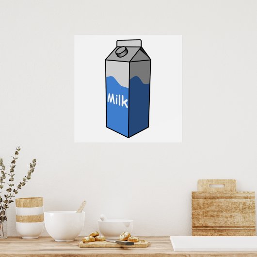 Milch Poster (Küche)