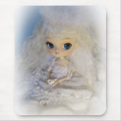 Milch Schutzengel-Puppe Mousepad Dals (Vorne)