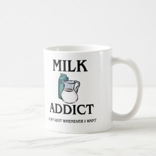 Milch-Süchtiger Kaffeetasse