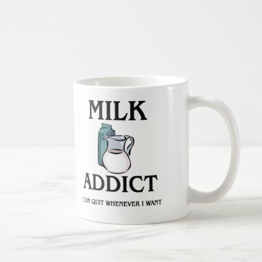 Milch-Süchtiger Kaffeetasse (Rechts)