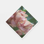 Milch-Tea-Orchidee Serviette (Ecke)
