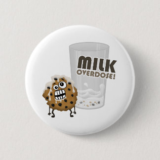 Milch-Überdosis für Plätzchen Button