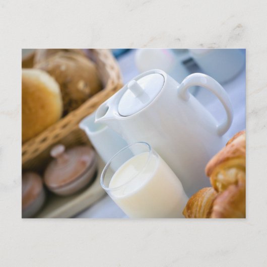 Milch und Bäckerei Postkarte (Vorderseite)