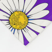 Milch und Blätter Fleecedecke (Ecke)