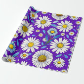 Milch und Blätter Geschenkpapier (Ungerollt)