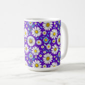 Milch und Blätter Kaffeetasse (VorderseiteRechts)
