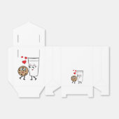 Milch und Cookie Geschenkschachtel (Ungefaltet)