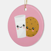 Milch und Cookie Keramik Ornament (Links)