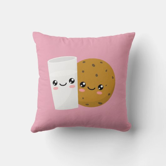 Milch und Cookie Kissen (Rückseite)