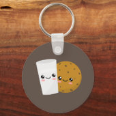 Milch und Cookie Schlüsselanhänger (Vorderseite)