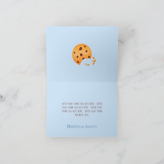 Milch und Cookies (Innenseite)