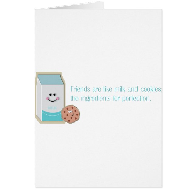 Milch und Cookies (Vorne)