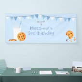 Milch und Cookies Banner (Messe)