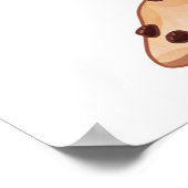 Milch und Cookies Blue Birthday Willkommenspender Poster (Ecke)