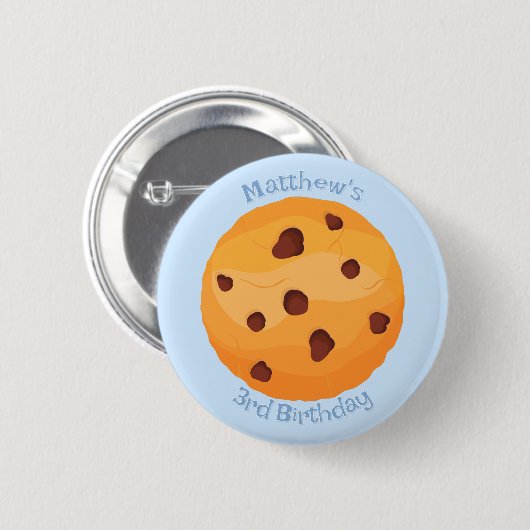 Milch und Cookies Button (Vorne & Hinten)