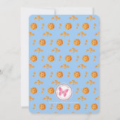 Milch und Cookies Einladung (Rückseite)