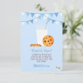 Milch und Cookies Einladung (Stehend Vorderseite)