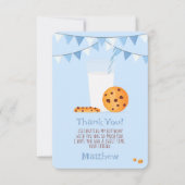 Milch und Cookies Einladung (Vorderseite)