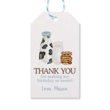 Milch und Cookies Erste Geburtstagspartei Gast Gun