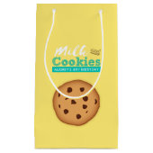 Milch und Cookies Geburtstagsparty Kleine Geschenktüte (Vorderseite)