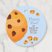 Milch und Cookies Geschenkanhänger (Rückseite)