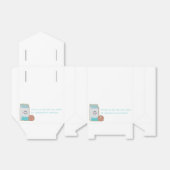 Milch und Cookies Geschenkschachtel (Ungefaltet)