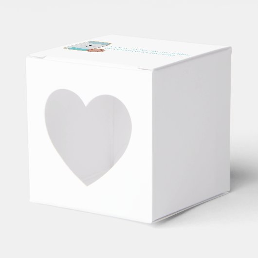 Milch und Cookies Geschenkschachtel (Vorderseite)