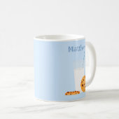 Milch und Cookies Kaffeetasse (VorderseiteRechts)