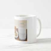 Milch und Cookies Kaffeetasse (VorderseiteRechts)