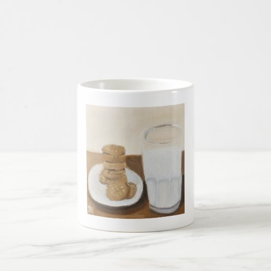 Milch und Cookies Kaffeetasse (Mittel)