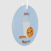 Milch und Cookies Ornament (Vorderseite)