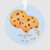 Milch und Cookies Ornament (Rückseite)