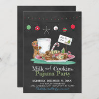 Milch und Cookies Pajama Party