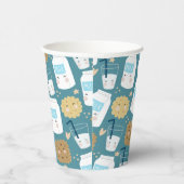 Milch und Cookies Papier Cups Pappbecher (Rechts)