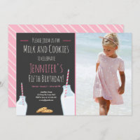 Milch und Cookies Pink Girl Birthday Party