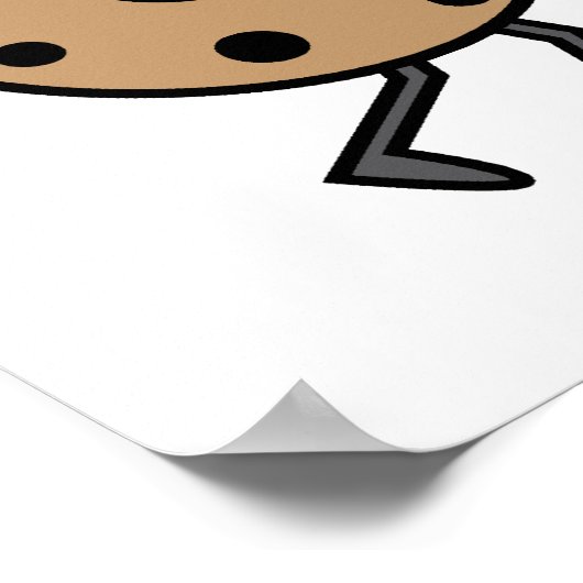 Milch und Cookies Poster (Ecke)