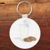 Milch und Cookies Schlüsselanhänger (Vorderseite)