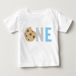 Milch und Cookies zum ersten Geburtstag Baby T-shirt