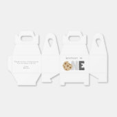 Milch und Cookies zum ersten Geburtstag Geschenkschachtel (Ungefaltet)
