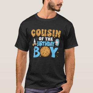 Milch und Kekse 1. Geburtstag Cousin der Geburt T-Shirt