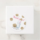 Milch und Kekse Babydusche Danke Geschenkanhänger (Beispiel)