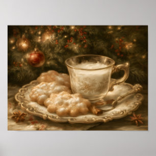 Milch und Kekse Poster